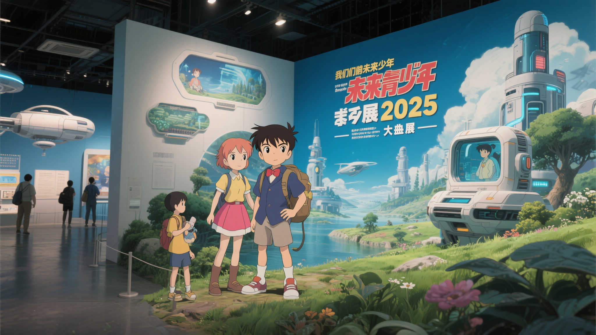 想象一下，置身于一个充满未来科技与自然和