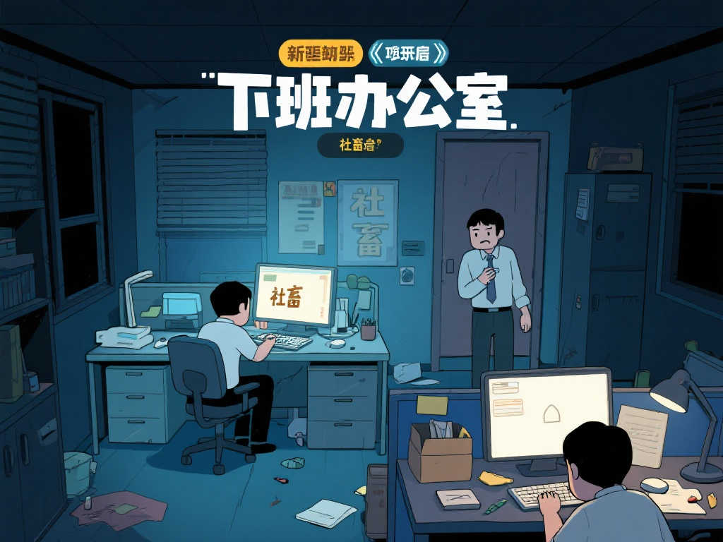 社畜体验《深夜办公室》上线 加班后回家路途迷茫